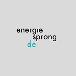 Logo energiesprong.de auf hellgrauem Hintergrund