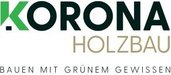 Logo des Unternehmens Korona Holzbau, Bauen mit grünem Gewissen