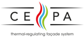 Logo des Unternehmens CEPA, thermal-regulating facade system