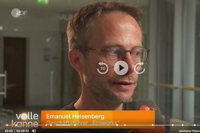 Screenshot vom ZDF-Magazin "Volle Kanne"