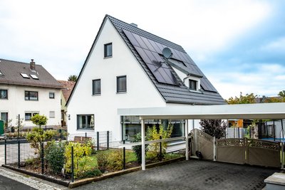 Saniertes Haus in Kitzingen, Bayern