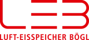 Firmengruppe Max Bögl Logo des Unternehmens LEB, Luft-Eisspeicher Bögl