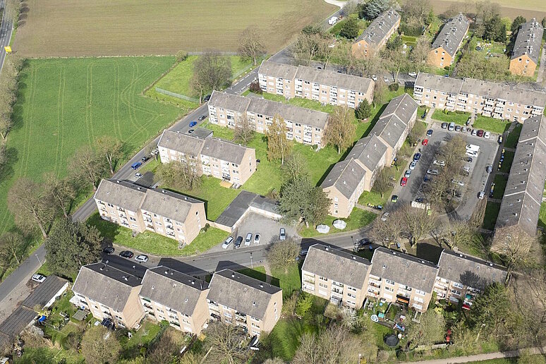 Luftaufnahme Wohnquartier