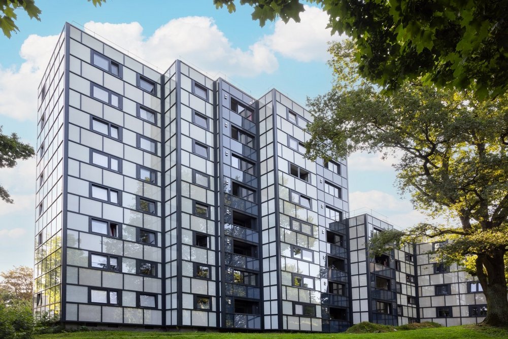 Mehrfamilienhaus 8-geschossig nach Sanierung